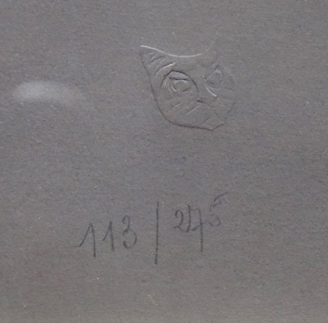 真作レオノール・フィニ『ロゴモレック』肉筆サイン入りリトグラフ シュルレアリスム