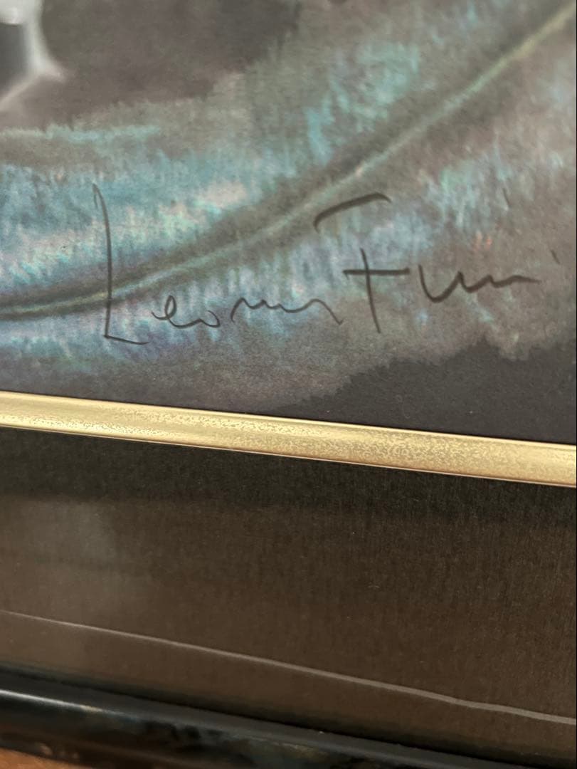 真作レオノール・フィニ『ロゴモレック』肉筆サイン入りリトグラフ シュルレアリスム