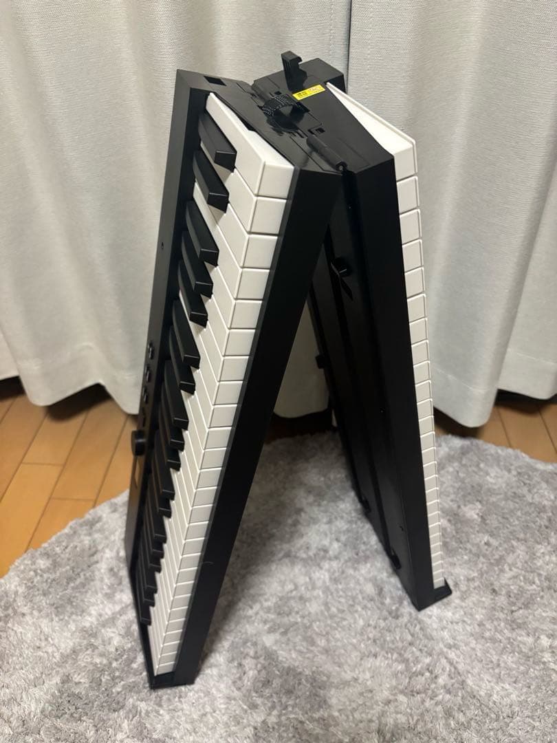 NikoMaku ニコマク 電子ピアノ 88鍵盤 折り畳み式 SWAN-X 黒
