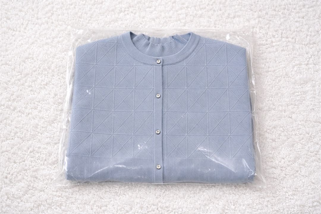 【新品未使用タグ付き】CELFORD ニットワンピースセット SAX 36 現行