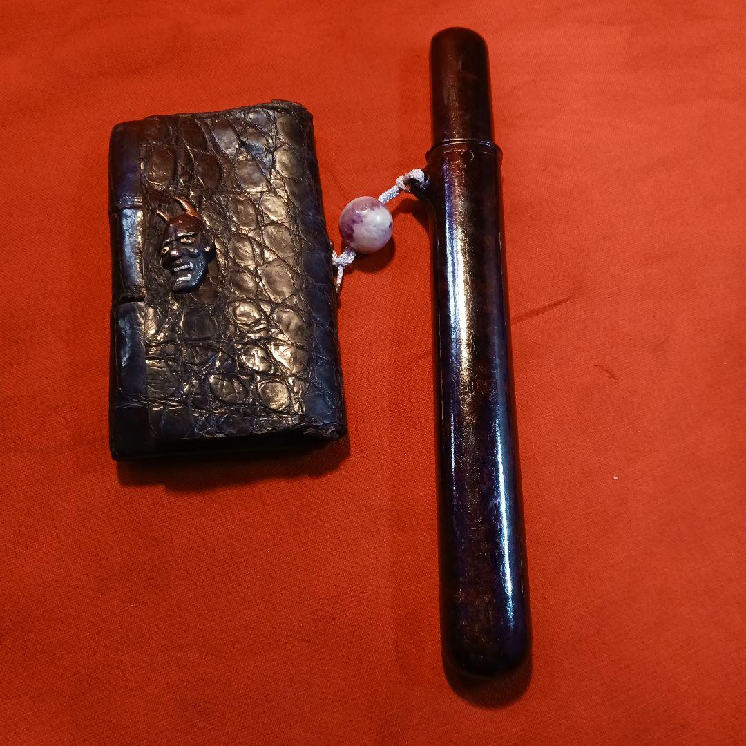たばこ入れ　キセル入れ　アンティーク