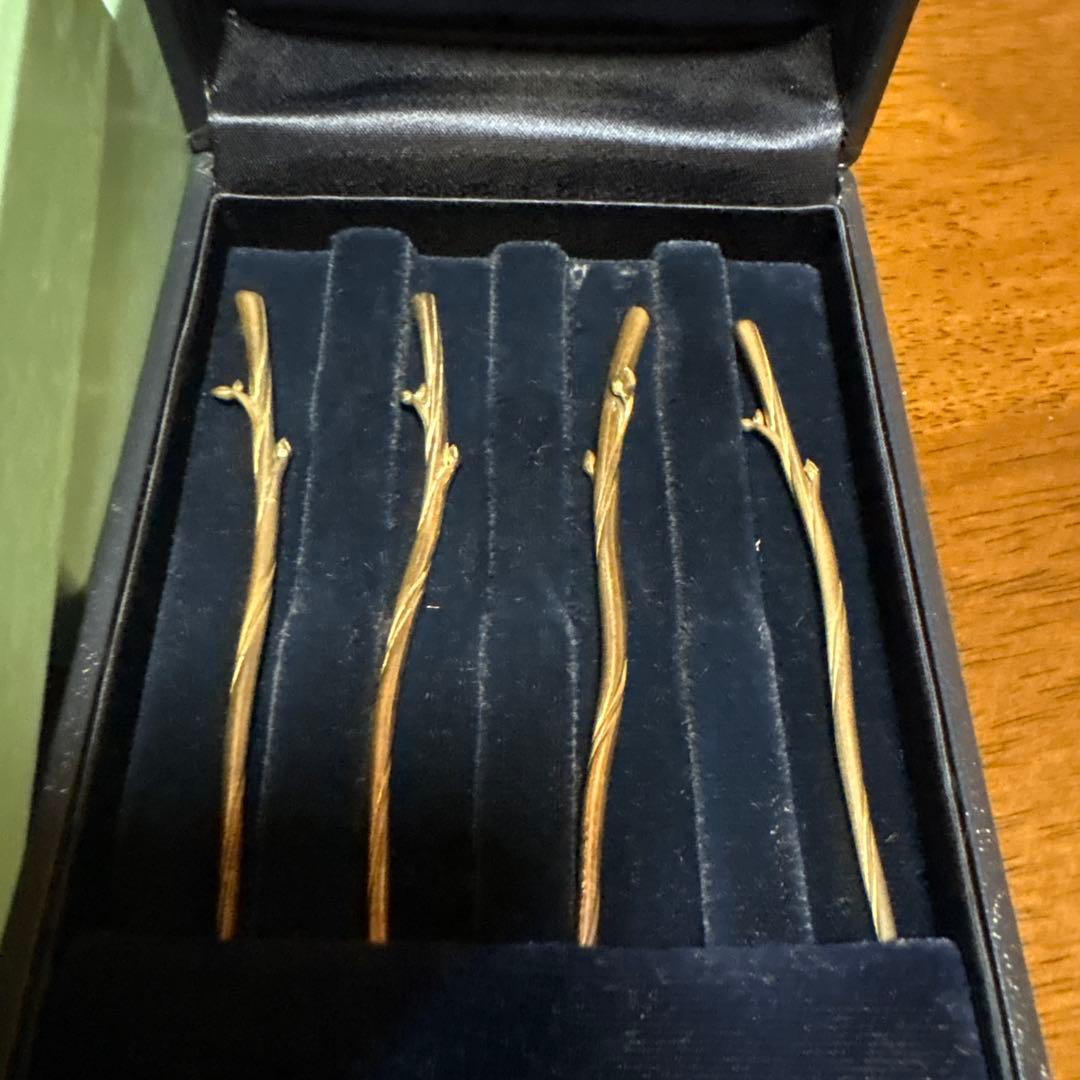 箱付 ティファニー ブランチトゥース フルーツピック 爪楊枝 銀食器 シルバー