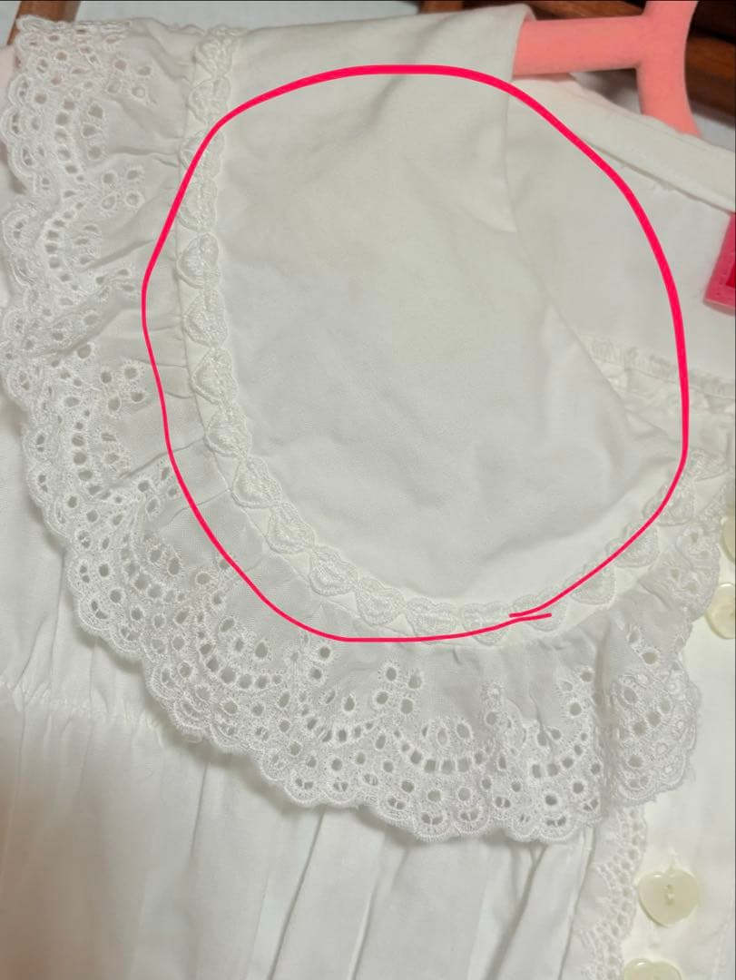 ベイビーザスターズシャインブライト ブラウス 白