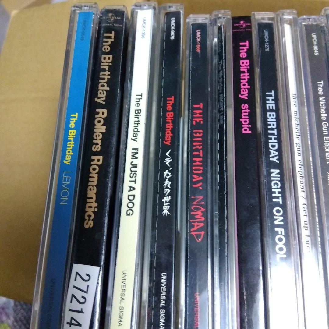 ミッシェル、The Birthday チバユウスケ　まとめ売りジャンク扱い