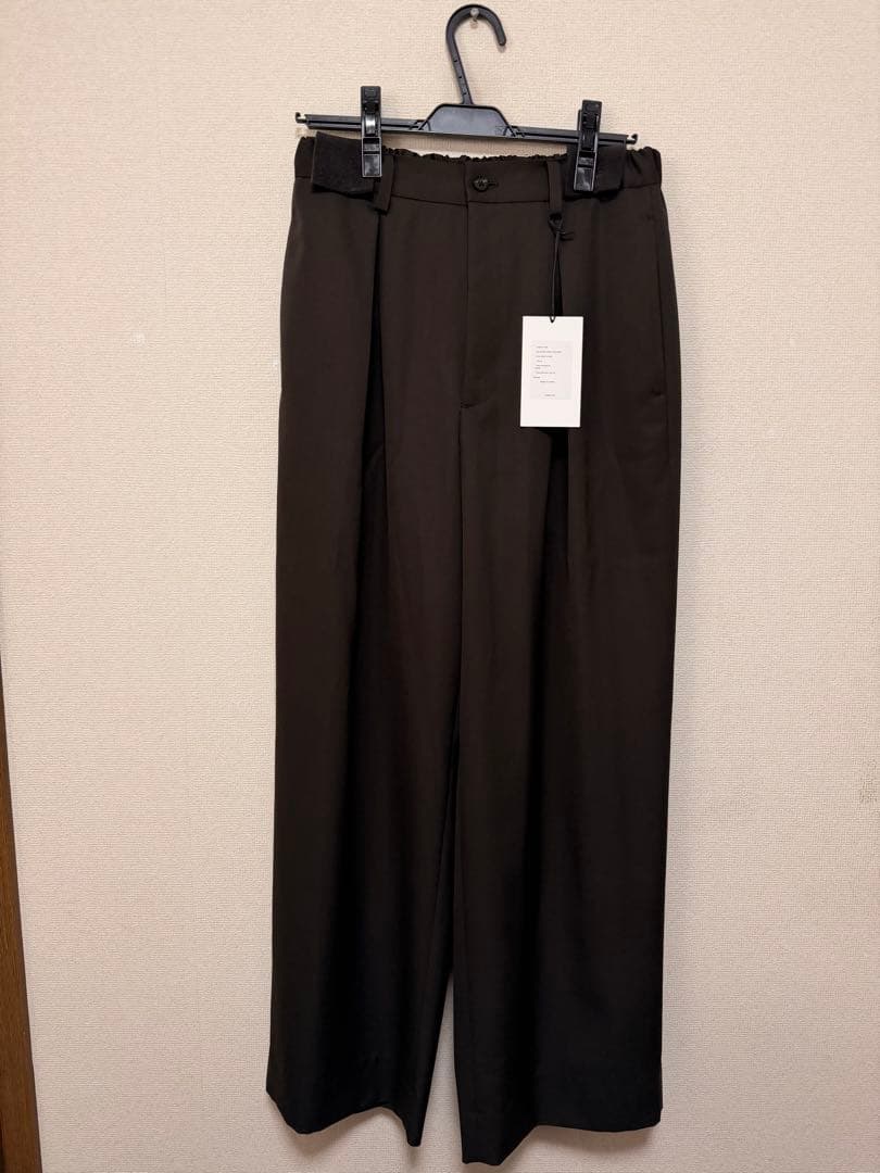 パンツ stein 25AW EASY WIDE TROUSERS S