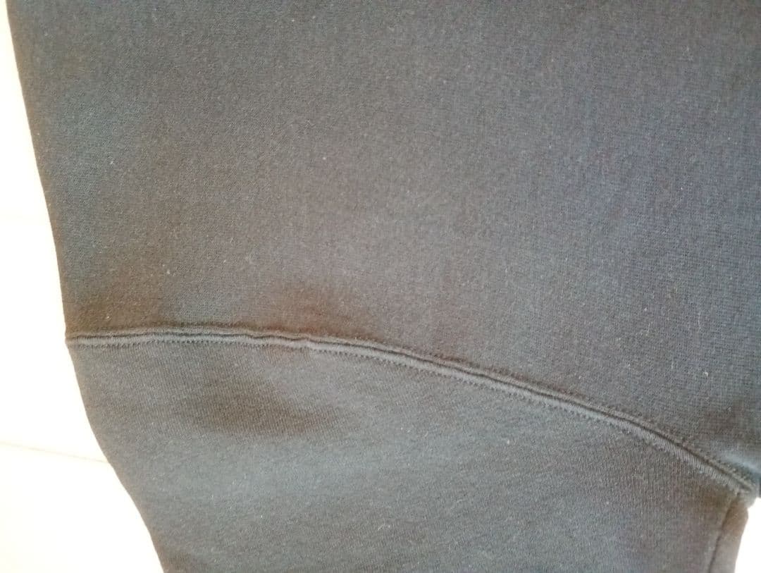 80s USA製 ブラック Russell Athletic ラッセル L