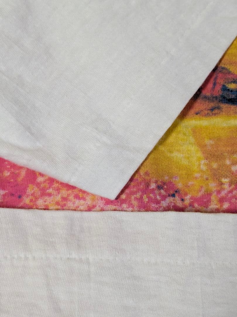 90s　布袋寅泰　Ｔシャツ 半袖Ｔシャツ　GUITARHYTHMⅡ　ホワイト