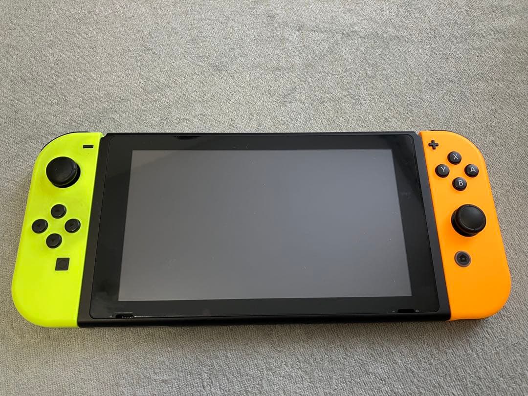 Nintendo Switch 本体 ネオンイエロー オレンジ