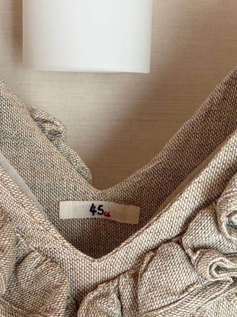 【美品】45R フォーティーファイブアール　コットンワンピース