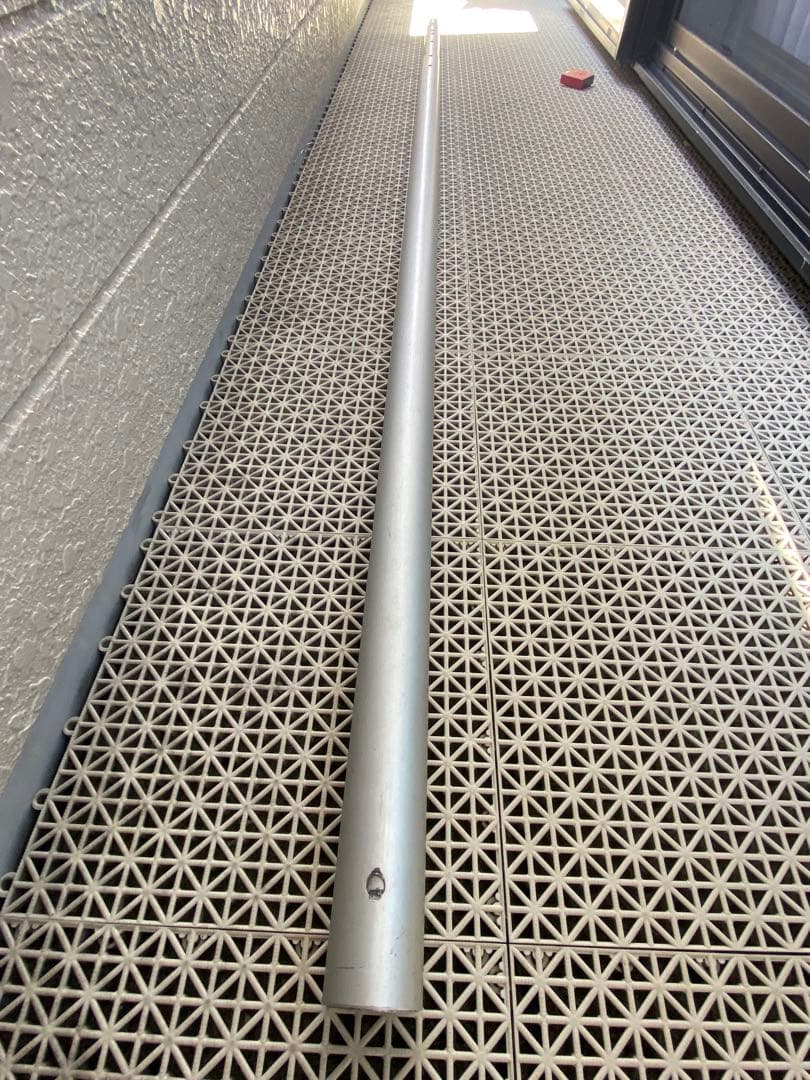 鯉のぼり ポール 4段　約8m アルミ製