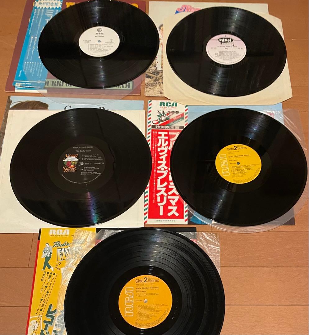 断捨離大量まとめ　70年代ヴィンテージロックレコード18枚