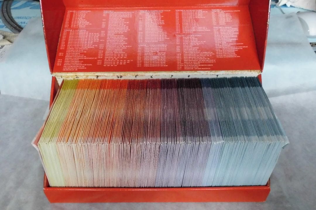 【ブリリアント•レーベル】モーツァルト作品全集 CD 170枚組