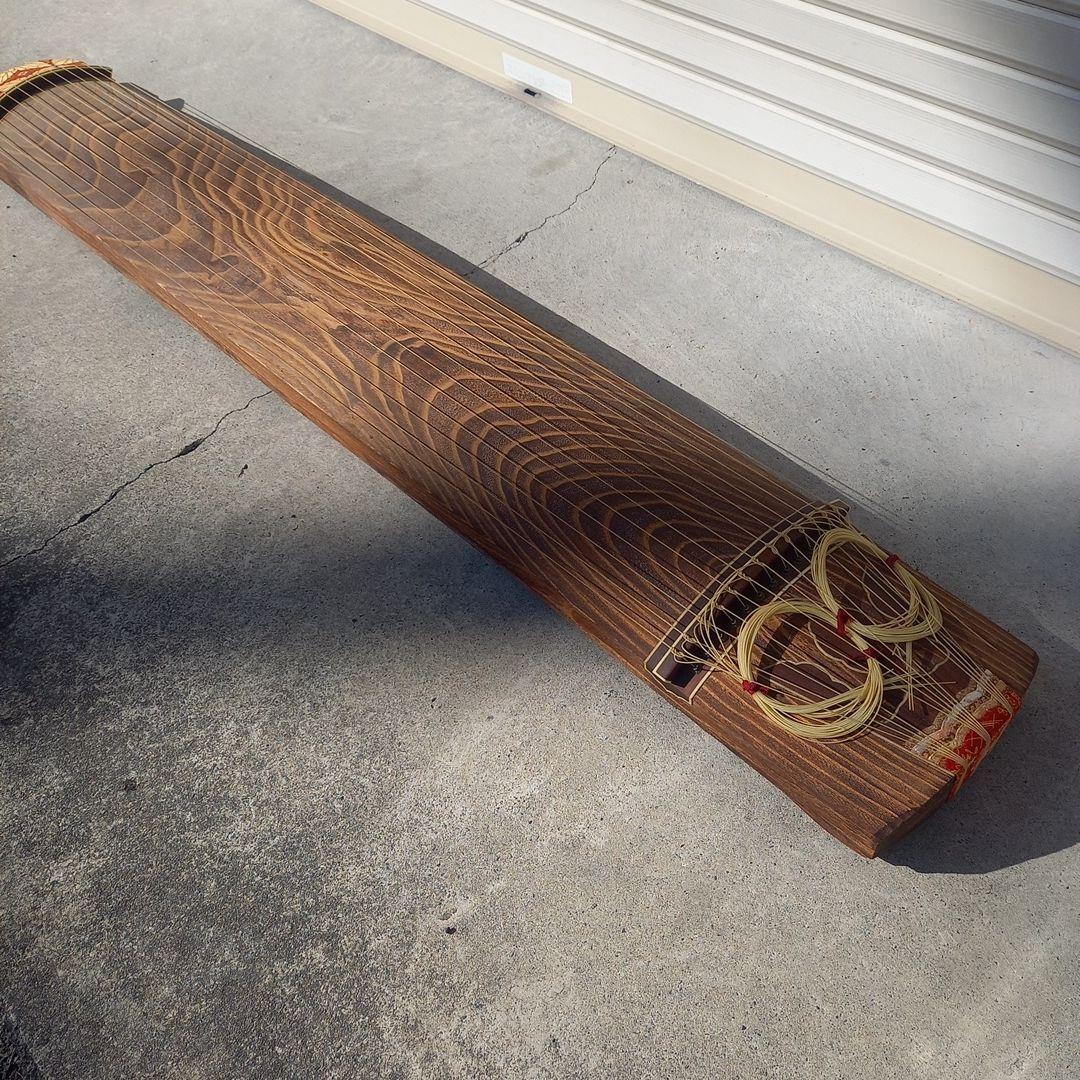 お琴　13弦　カバー付き