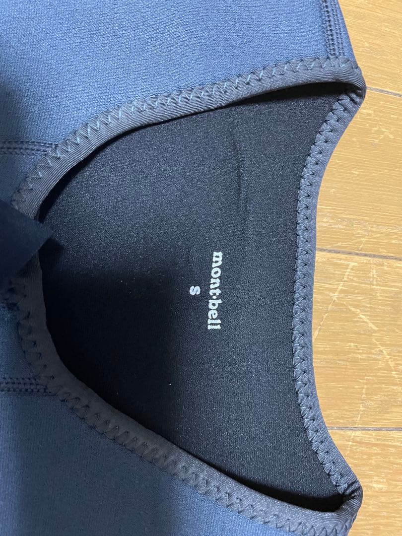 montbell ロングジョンウェットスーツ レディースS ダークグレー