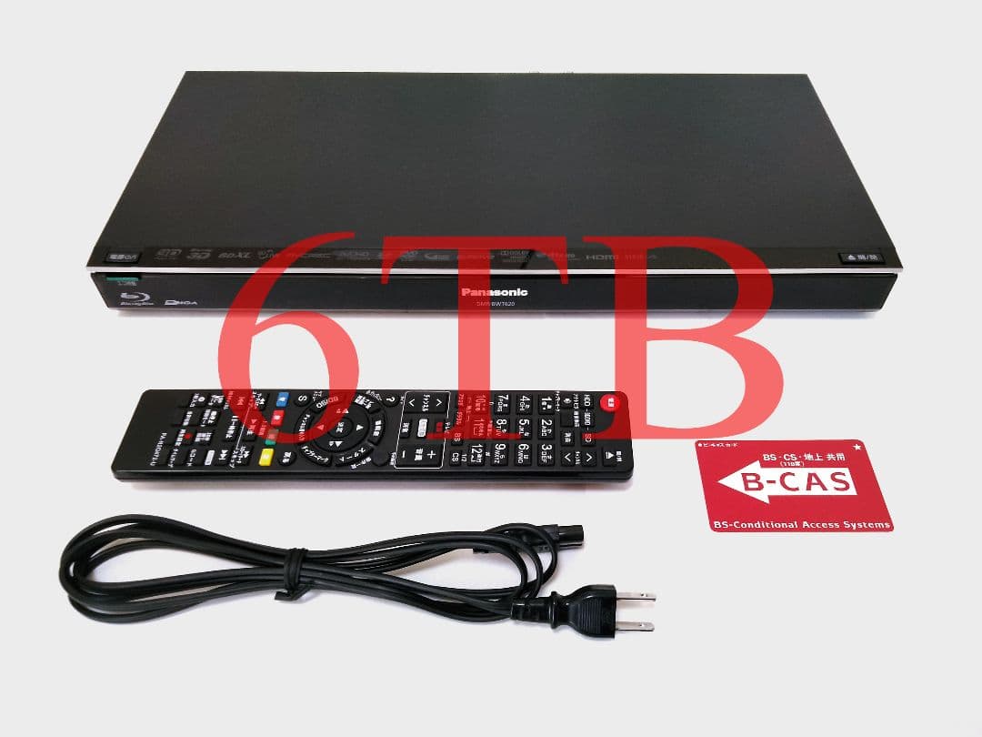 Panasonic DIGA DMR-BWT620 WD60EFRX換装