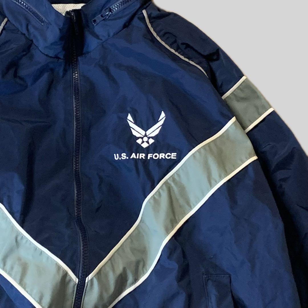 【状態良好】US AIR FORCE トレーニングジャケット 米軍実物 M/R