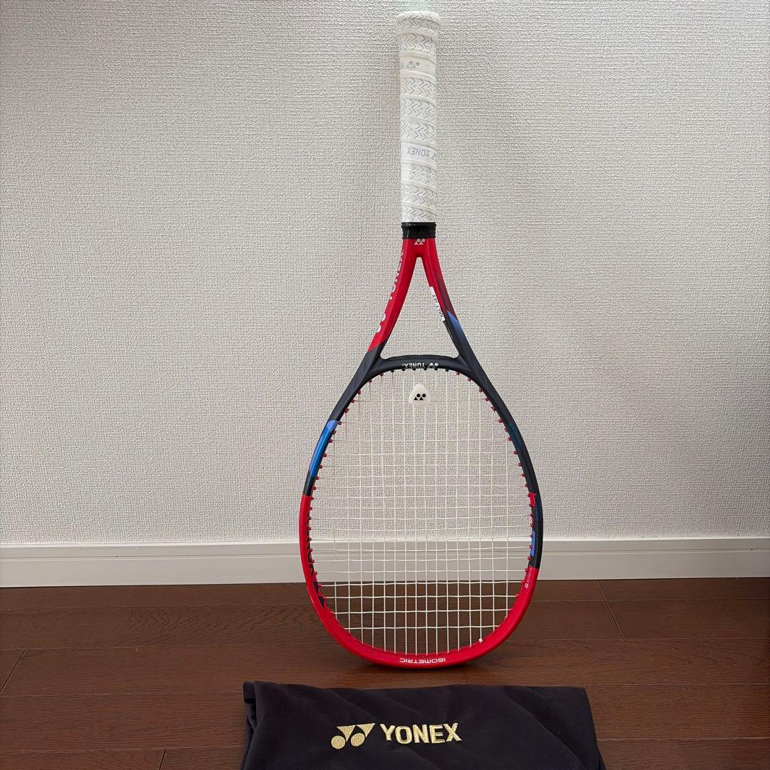 【美品、おまけ付】YONEX Vコア100 テニスラケット