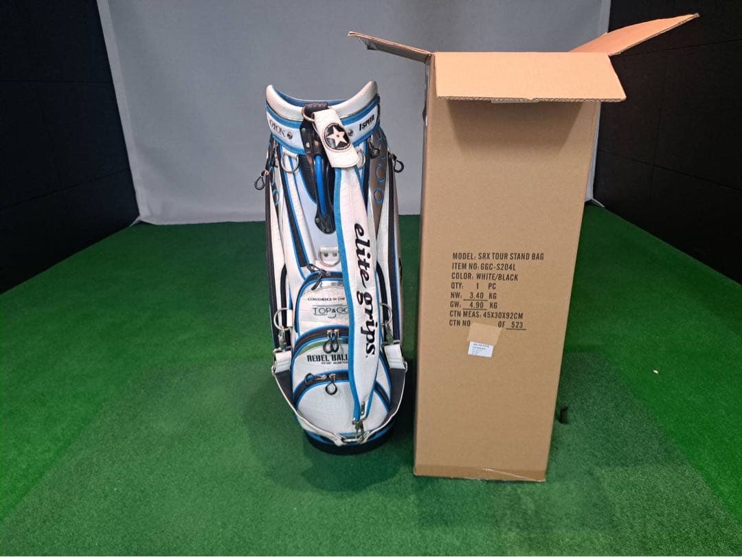 希少 限定品☆エリートグリップ スタンドキャディバック