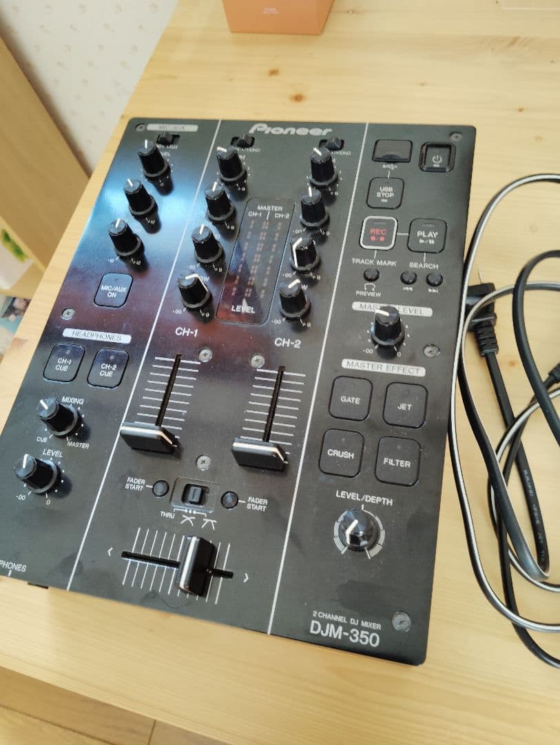 美品 Pioneer DJM-350 パイオニアDJ ミキサー