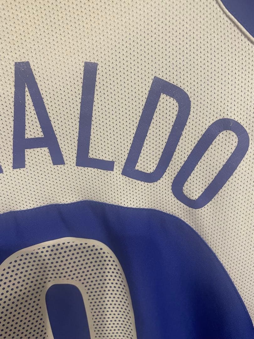 ナイキ 04/05 ブラジル代表 ロナウドユニフォーム アウェイ