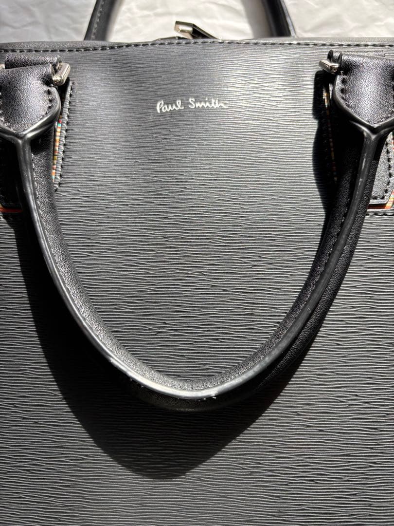 ポールスミス Paul Smith ビジネスバッグ ブリーフケース レザー 黒