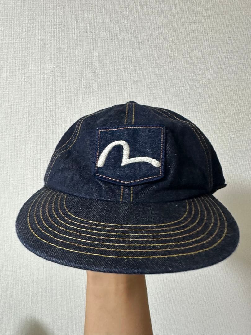 evisu キャップ デニム サンプル品 超レア