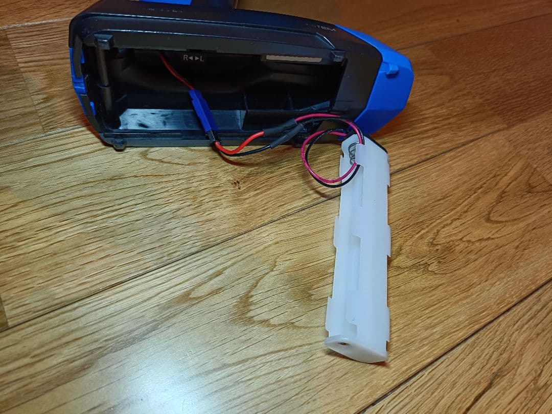 SANWA M12 送信機のみ アクティブホビー製ステアリングホイール付き