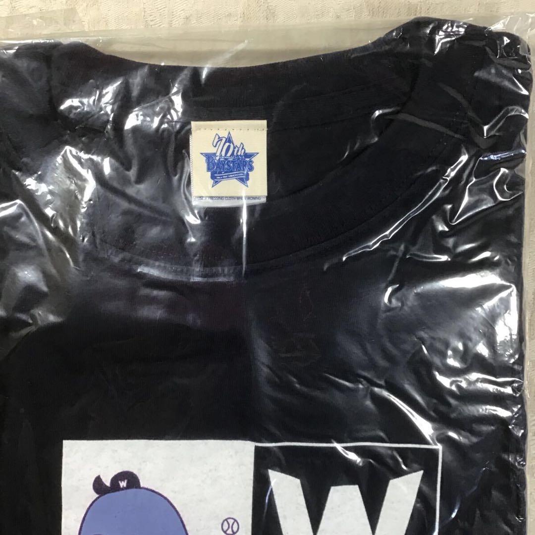 未開封 横浜大洋ホエールズ70th記念Tシャツ ネイビーXL クジラのクーチャン