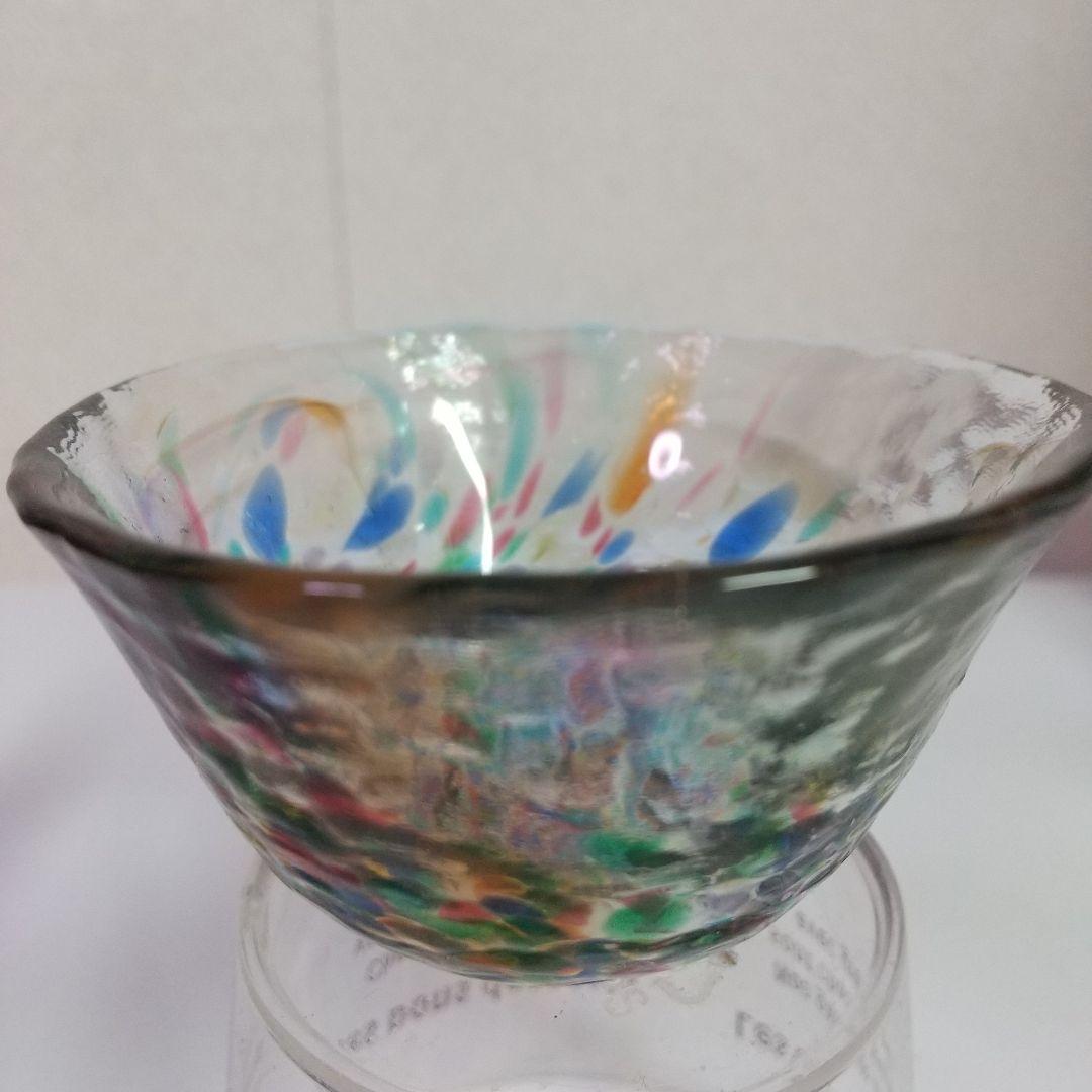 かよちゃん 津軽びいどろ 蕎麦猪口 お猪口