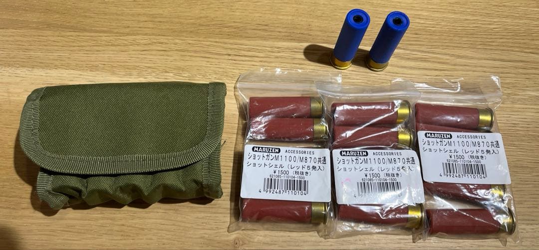 ショットシェルホルダーポーチ　ショットシェル27本　バラ売り可