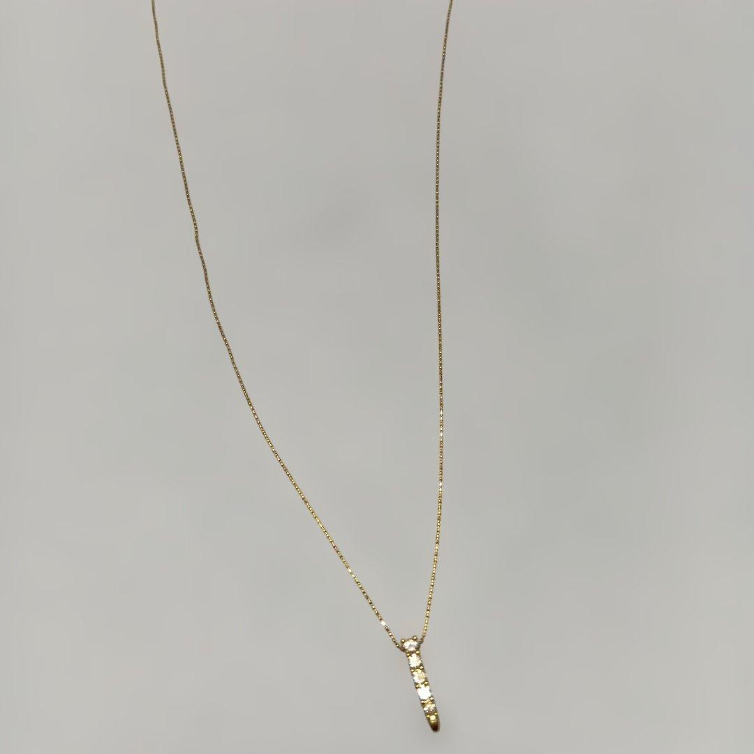 ◆◆ハーモニーランドです◆◆美品　K18 ダイヤトップ　020ct 5p