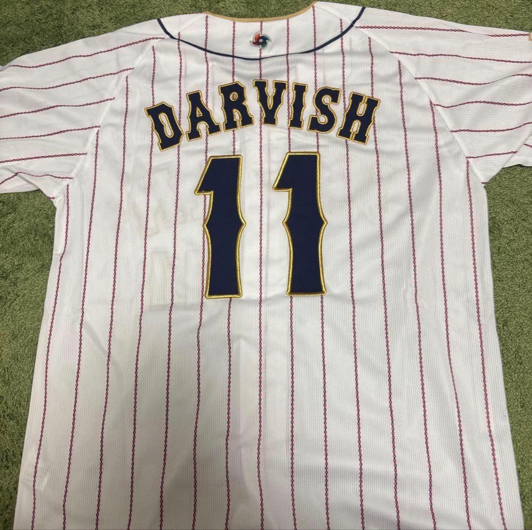 最安値‼️【L】【未使用‼️新品‼️】侍JAPANダルビッシュ有 ユニフォーム　刺繍