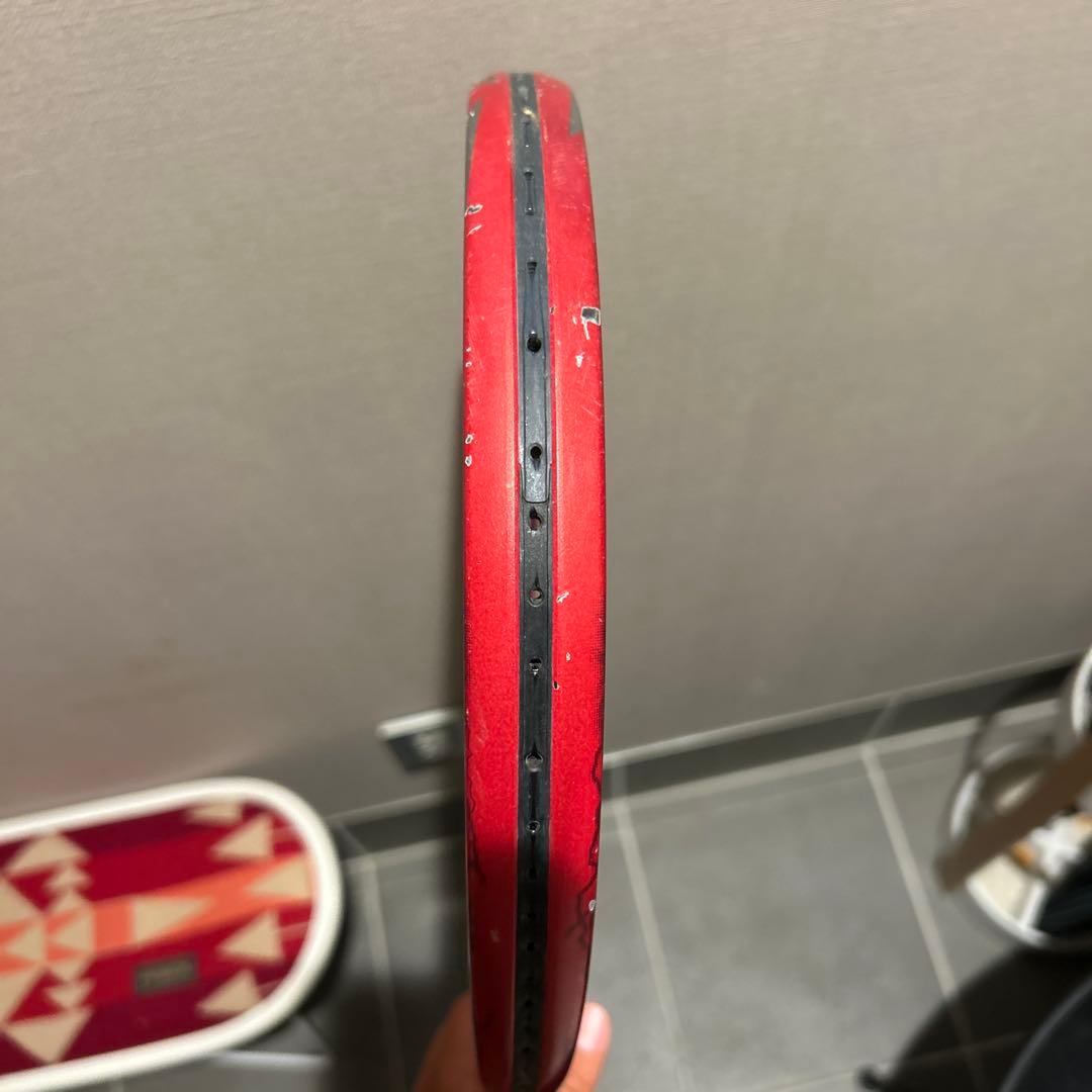 【非売品‼️値下げ可能】ヨネックス　ソフトテニスラケット　ボルトレイジ7s-紅-