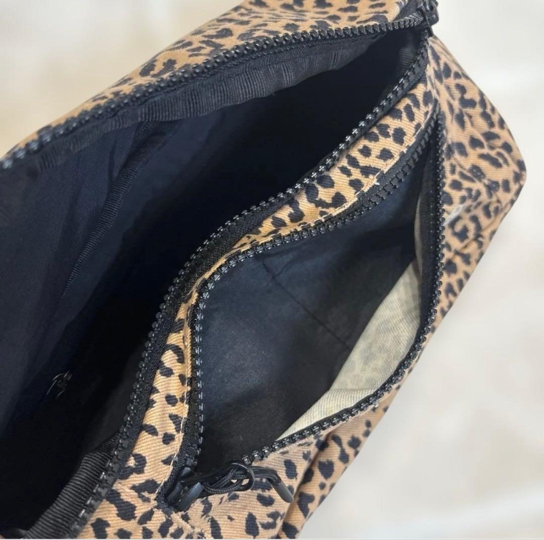 グスケット365プラス　ブラウンレオパード　ヒョウ柄デザイン　黄色