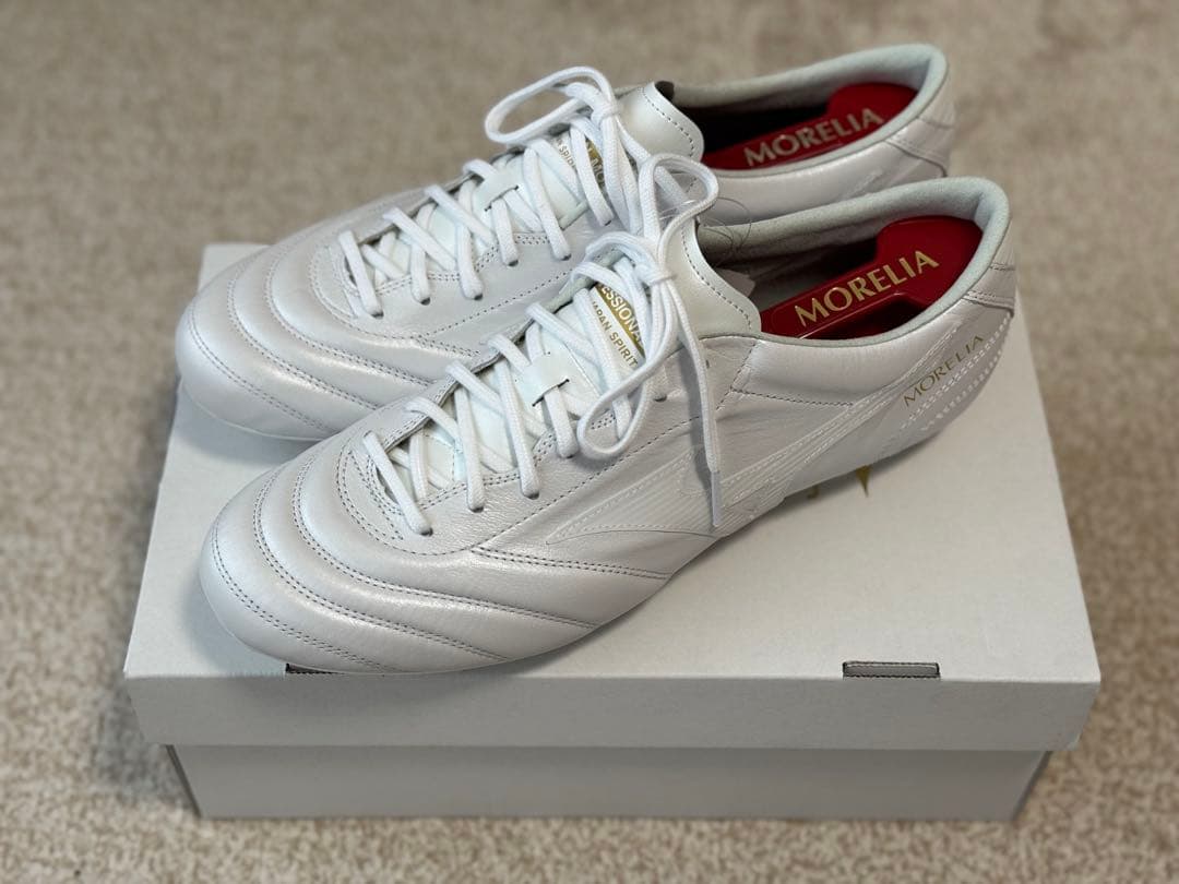 MORELIA サッカーシューズ 40周年記念モデル ホワイト
