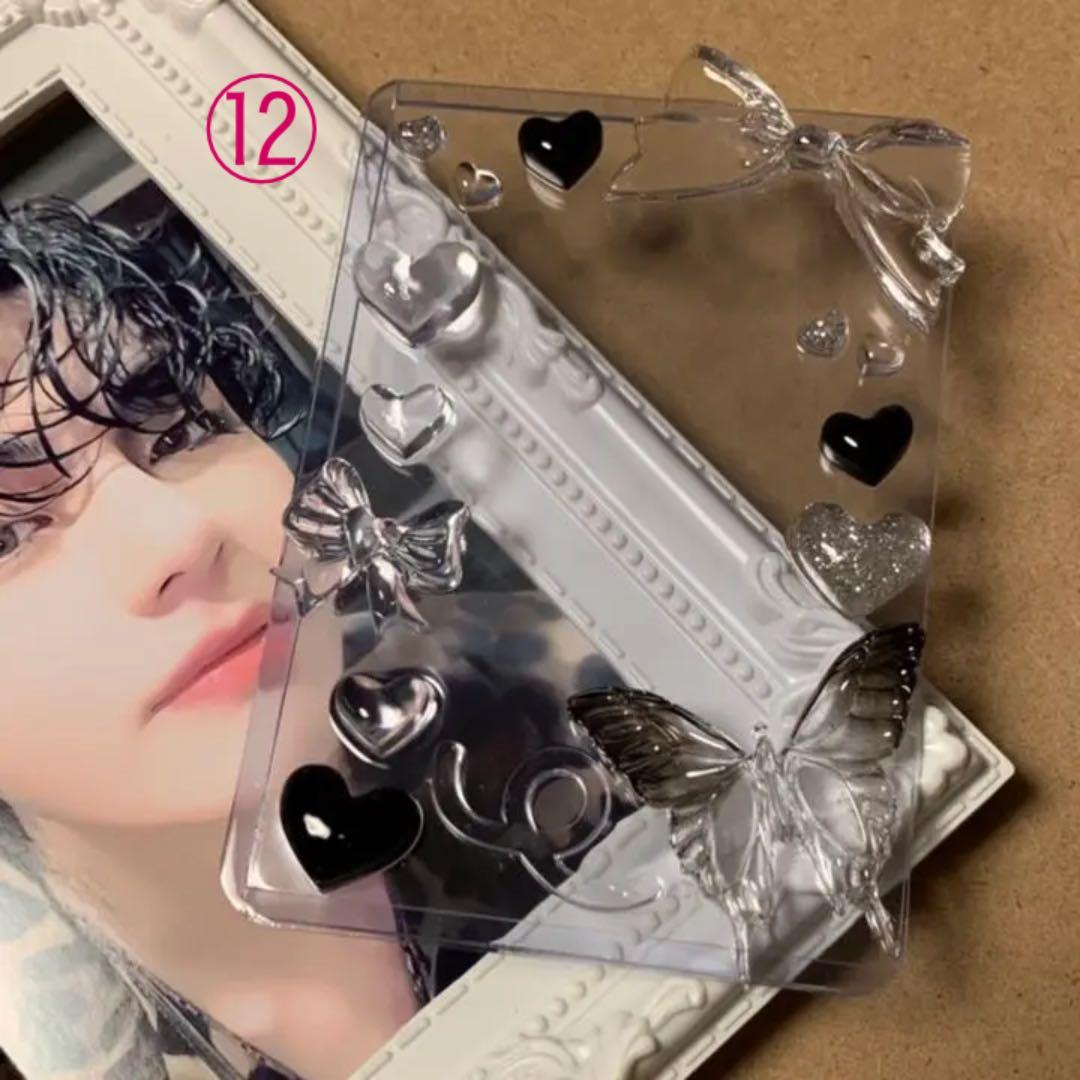 トレカケース デコ 硬質ケース レジン ハンドメイド