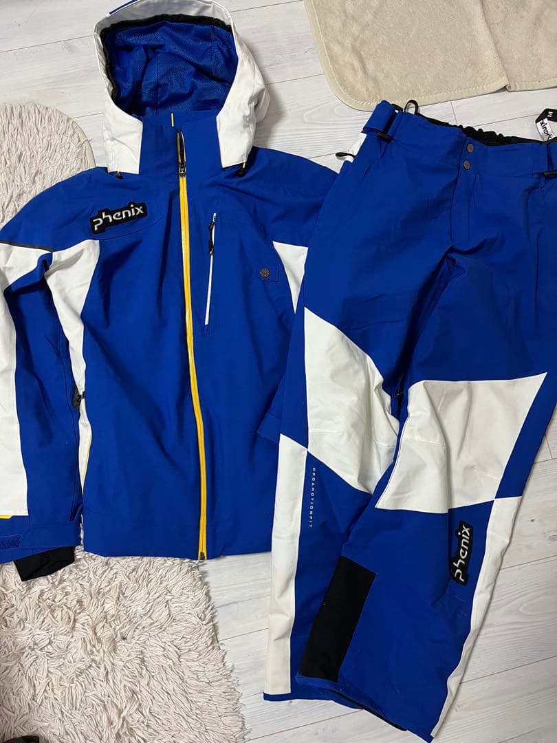 Phenix スキーウェア 2020-21年　デモモデル　上下Mセット 青/白