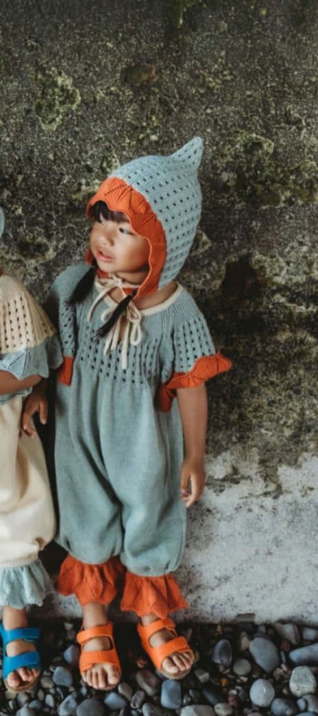 EIRLYS ROMPER mabli フリル付きロンパース マブリ　18m