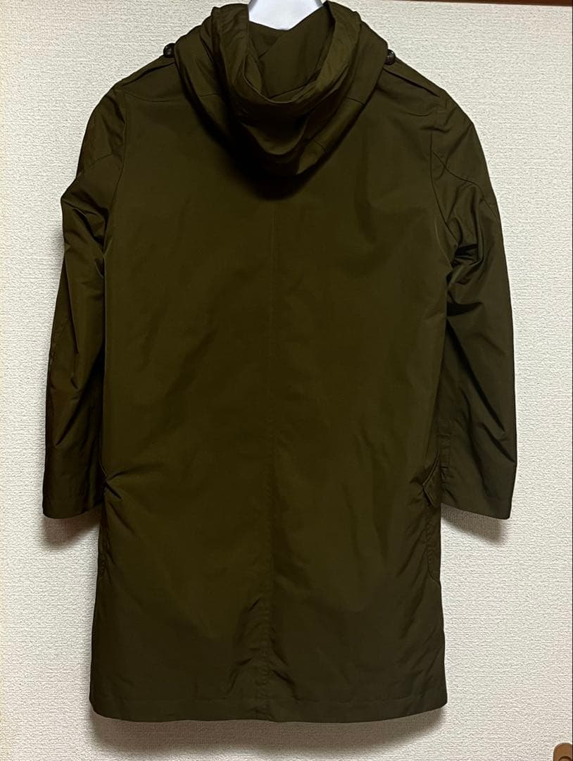 ドゥーズィエムクラス モッズコート 羊毛毛皮ベスト付き