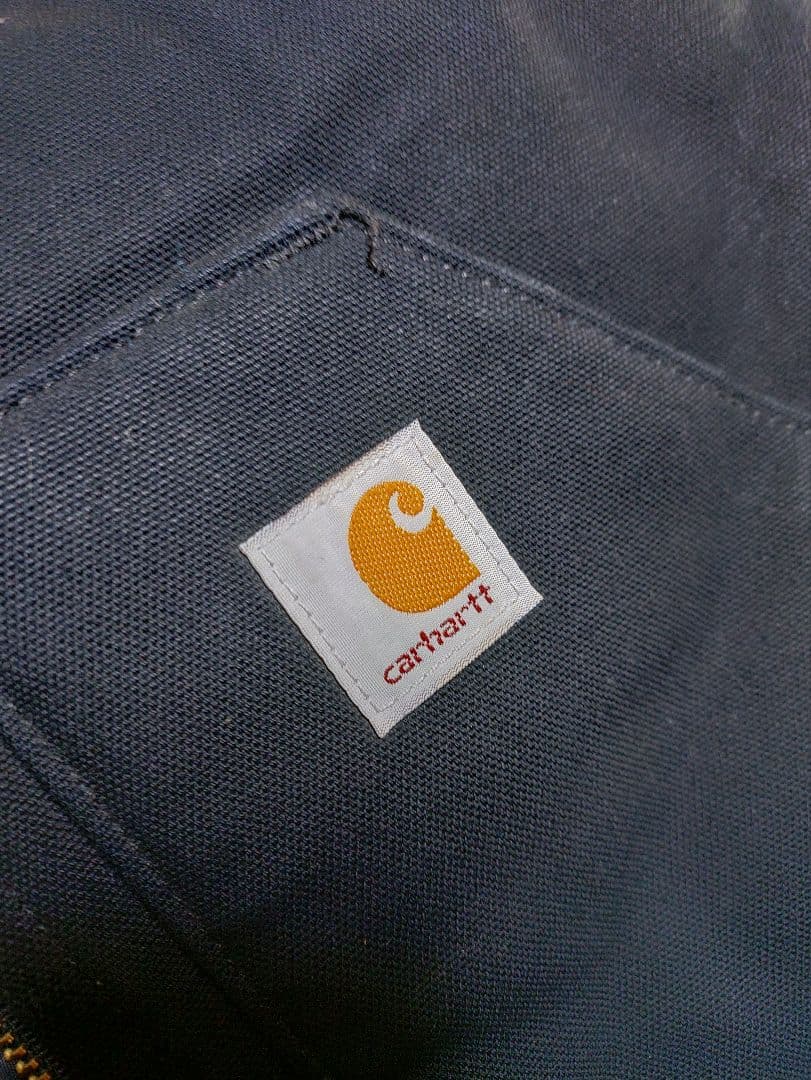 ❒Carhartt ダックベスト【 黒】✨USED美品❴メキ製旧タグ❵