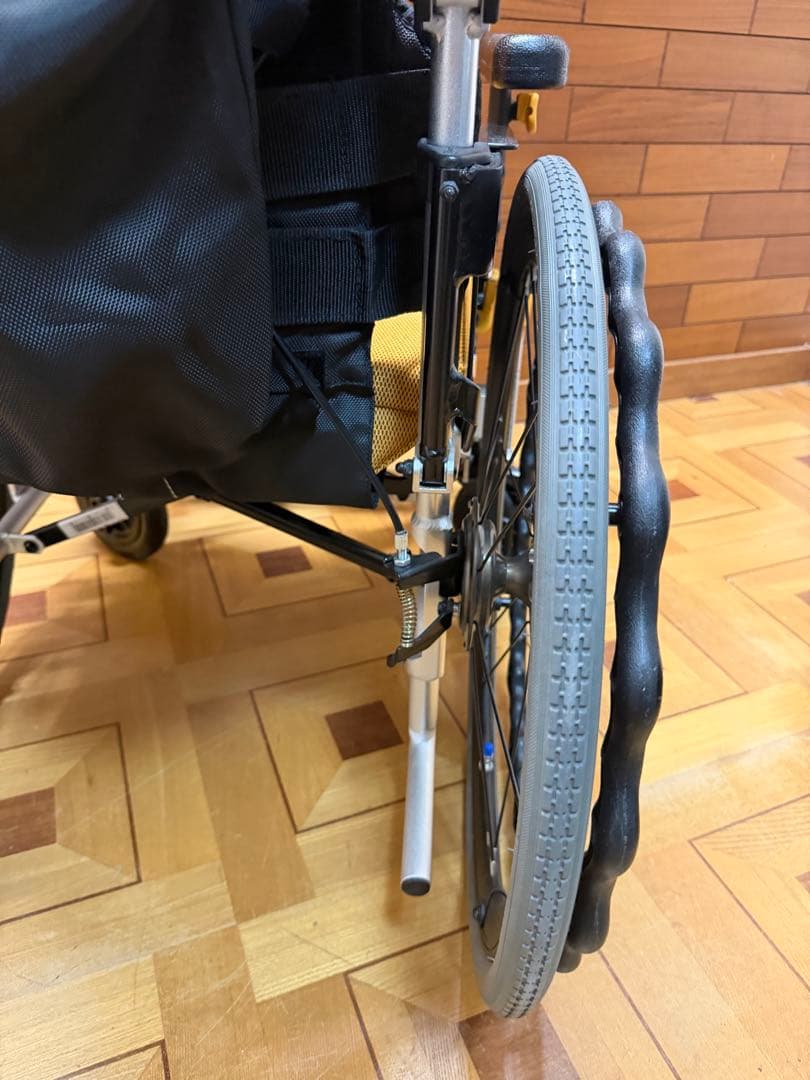 松永製作所 ネクストコア ミニモ 介助用 車椅子 ライトグリーン