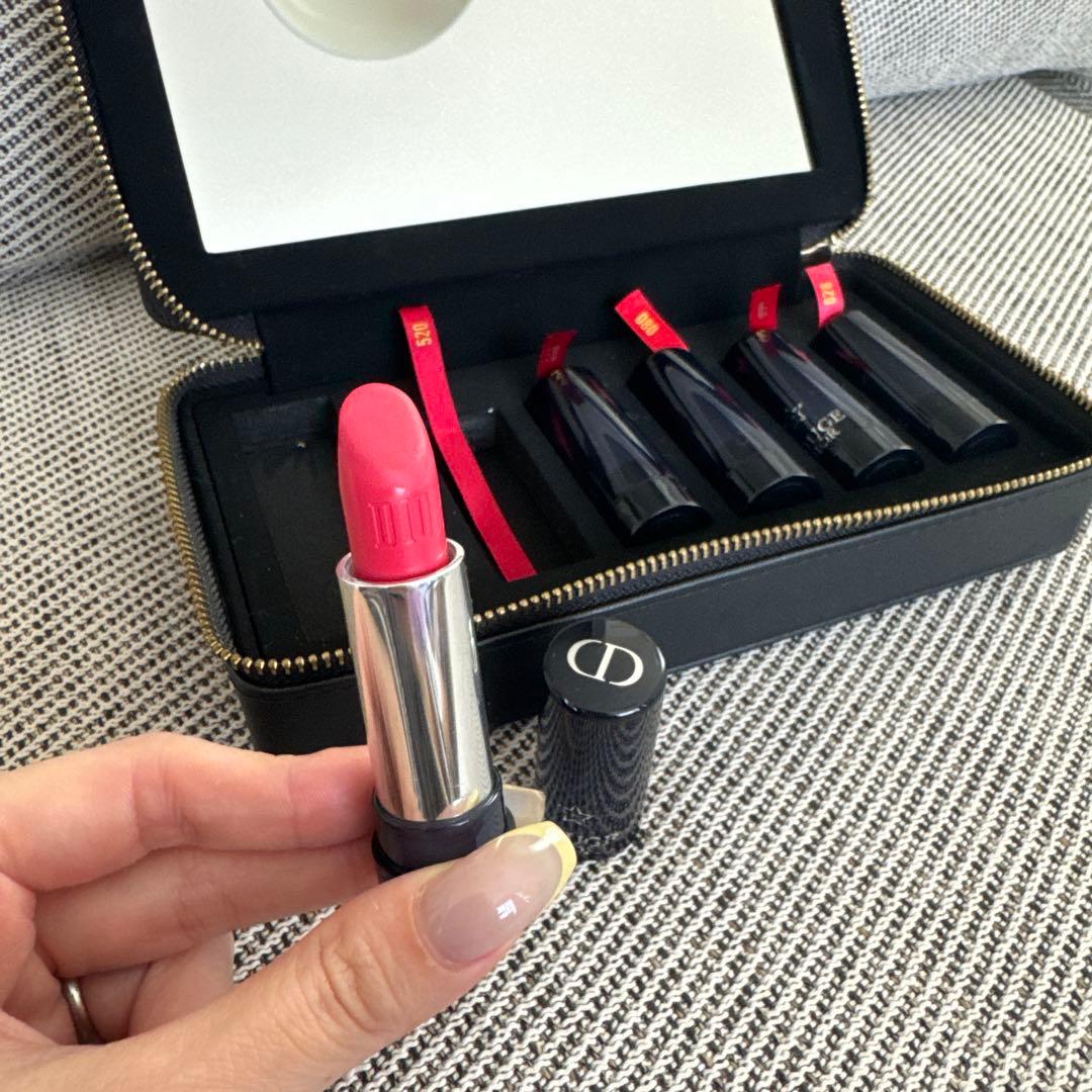 Dior リップセット ミラー付きケース 5本セット