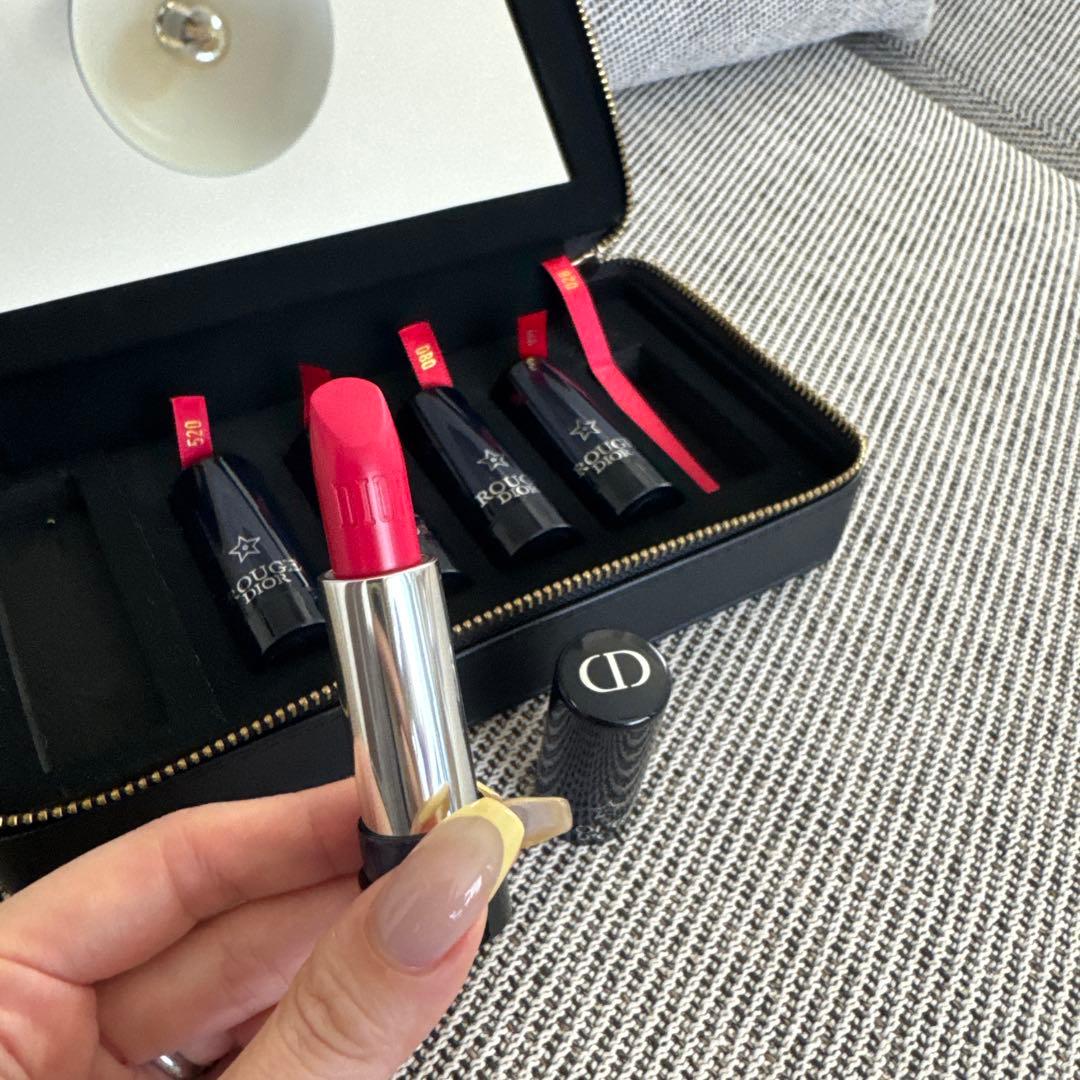 Dior リップセット ミラー付きケース 5本セット