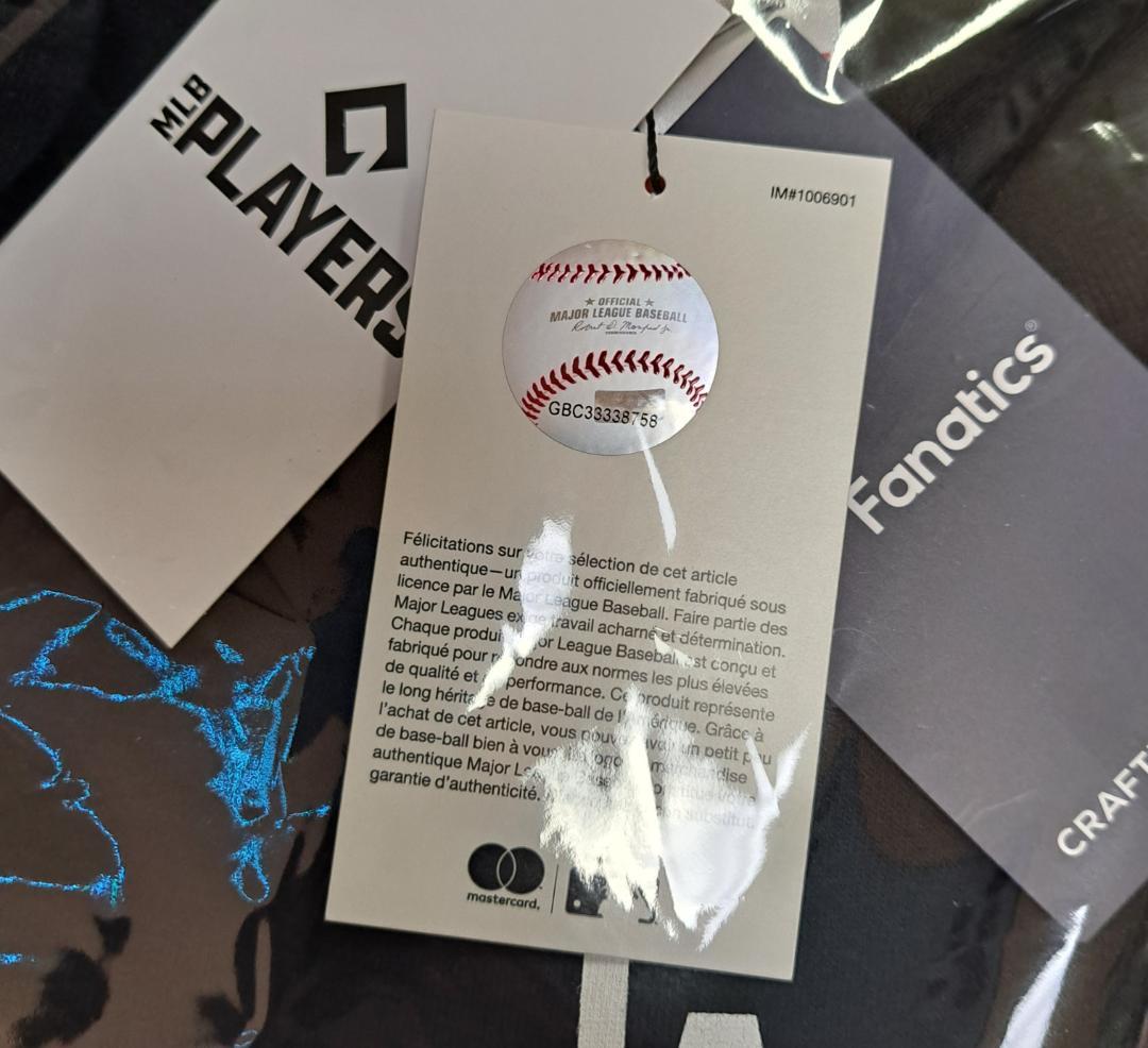 公式特別限定受注生産品ナショナルリーグチャンピオンズ ロスターTシャツブラック