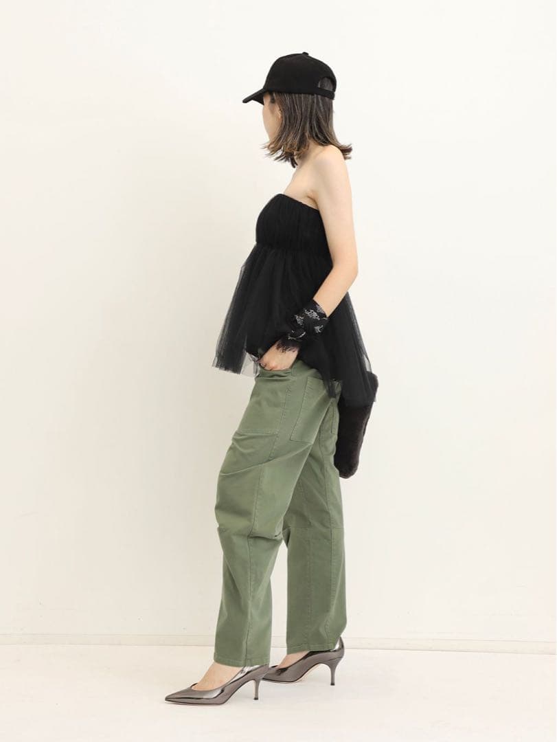 美品★アパルトモン★Lisiere Tulle Bustier★チュールビスチェ