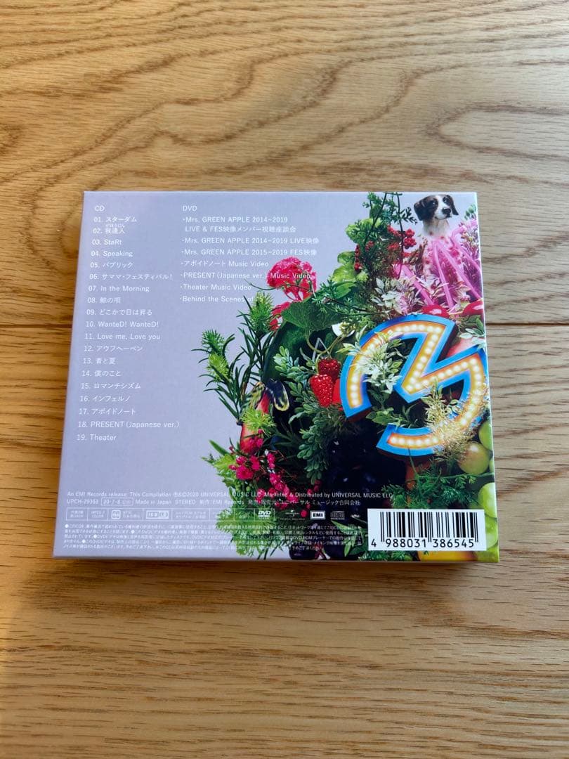 Mrs.GREEN APPLE「5」初回限定盤 CD+DVD