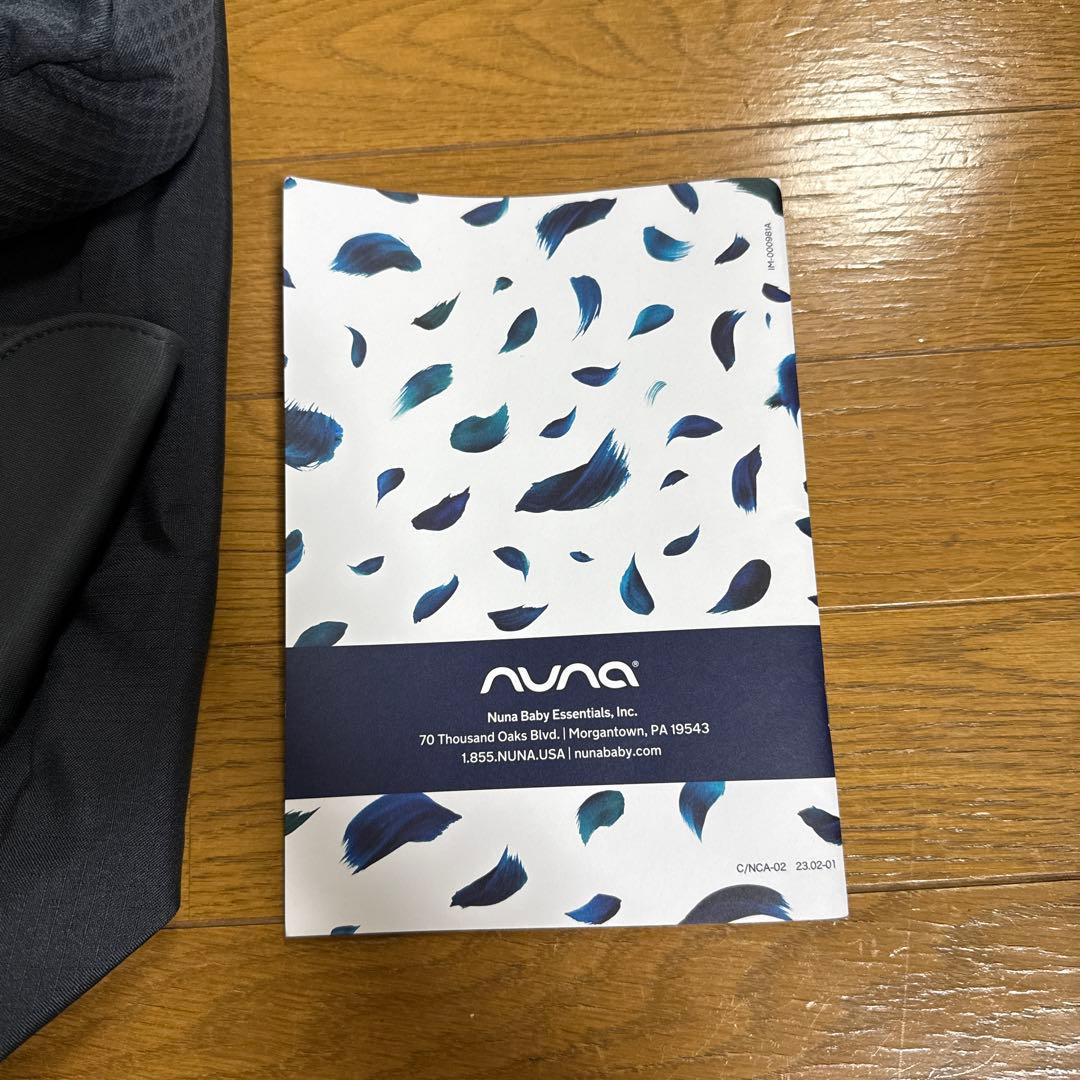【美品】nuna ベビーキャリア CUDLクリック デニム
