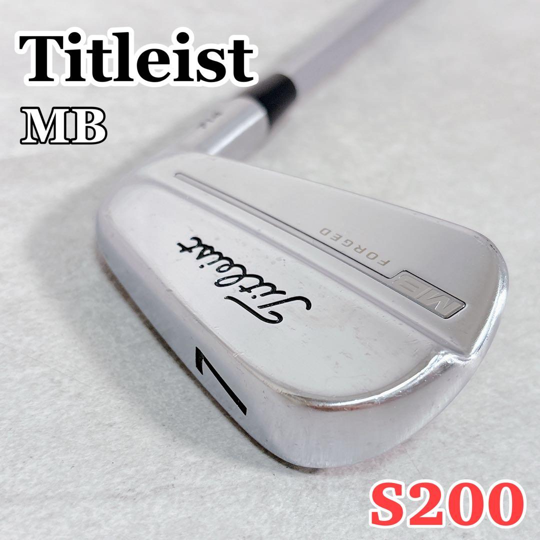 T006 タイトリスト MB 714 フォージド 7番 アイアン S200