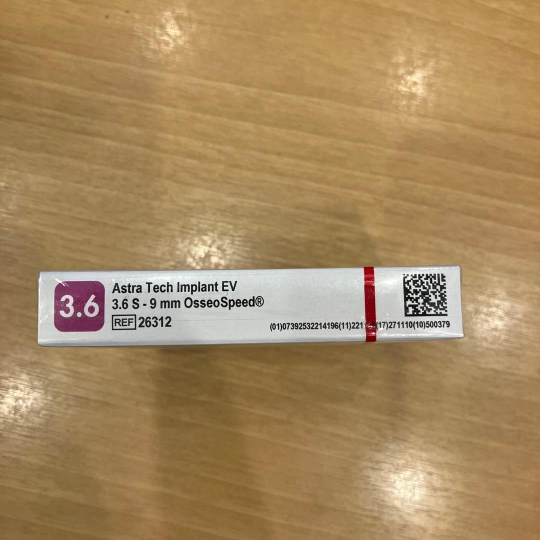 歯科　オッセオスピード　インプラント EV 3.6 S - 9 mm