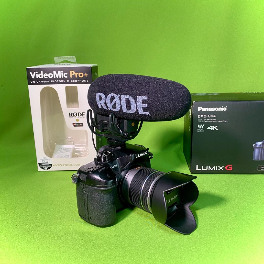 LUMIX GH4 ミラーレスカメラ 4K 動画 音+映像+光 付属品フルセット